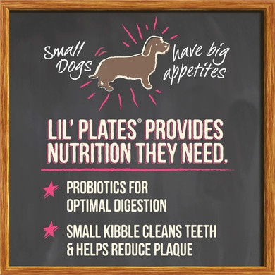 Merrick Lil' Plates Small Breed Dog Food, Grain Free Senior Real Chicken And Sweet Potato Recipe, Small Dog Food - 4 Lb. Bag4 Pound (Pack Of 1)