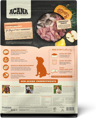 Acana Grain Free Dry Dog Food, Puppy Recipe, 4.5Lb4.5 Pound (Pack Of 1)