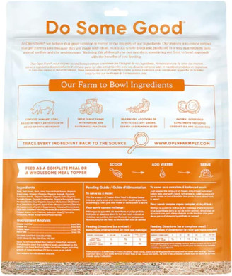 Open Farm Freeze Dried Raw Dog Food, Humanely Raised Meat Recipe With Non-Gmo Superfoods And No Artificial Flavors Or Preservatives (3.5 Ounce (Pack Of 1), Farmer'S Table Pork)