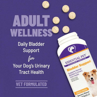 Essential Pet Products Bladder Support For Normal Bladder & Urinary Tract Health In Dogswhite
