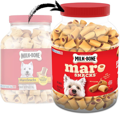 Milk-Bone Marosnacks Dog Treats, Beef, 40 Ounce40 Ounce (Pack Of 1)