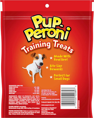 Pup-Peroni Training Treats Made With Real Beef, 5.6 Ounce (Pack Of 8)