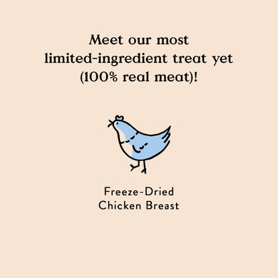 Bocceã¢ÂS Bakery Freeze Dried Chicken Breast Treats For Dogs - All-Natural, Freeze-Dried Treats Made With One Ingredient, Made In The Usa, 3 Oz