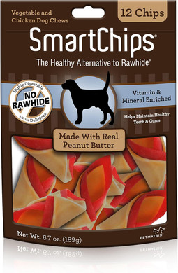 Smartbones Sbpb-00235 Smartchips For Dogs, Rawhide-Free 12 Count & Dreambone Twist Sticks, Rawhide-Free Chews For Dogs, With Real Chicken, 50-Count