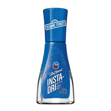 Sally Hansen Insta-Dri - Sesame Street Collection - Nail Polish - Am I Not Adora-Blue - 0.31 Fl Ozam I Not Adora-Blue