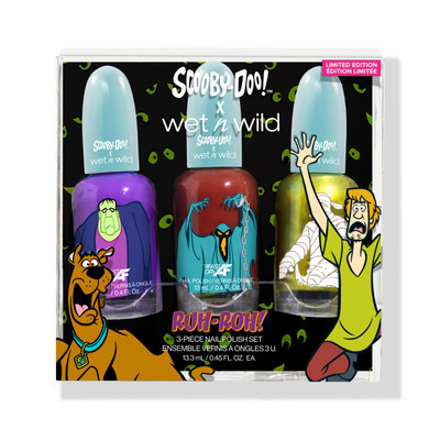 Wet N Wild Scooby Doo Collection Ruh-Roh! 3-Piece Nail Polish Set