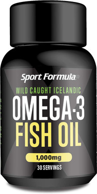 Wild Caught Fish Oil Omega 3 Fatty Acids DHA EHA from Iceland