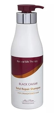 Mon Platin Black Caviar Total Repair Shampoo - 500 Ml Premium Hair Caviar Shampoo For Dry And Color Treated Hair - Nurturing Shampoo With Argan Oil, Aloe Vera, Vit B5, And Natural Antioxidant Essences16.9 Fl Oz (Pack Of 1)