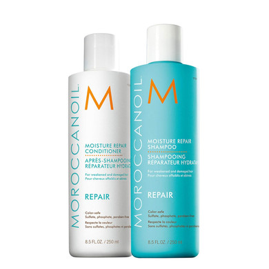 Moroccanoil Moisture Repair Shampoo And Conditioner Bundle