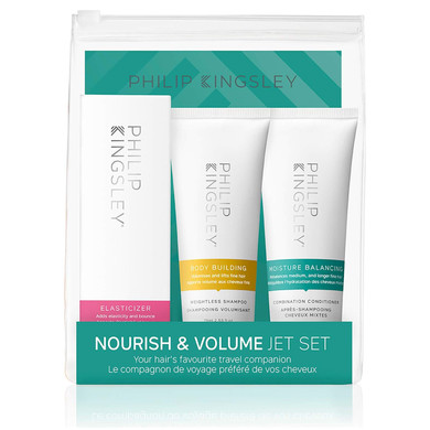Philip Kingsley Haircare Body & Volume Travel Set, Body Building Shampoo And Conditioner Volumizing For Fine Limp Flat Fly Away Hair, Deep-Conditioning Hair Mask, Adds Volume And Shine