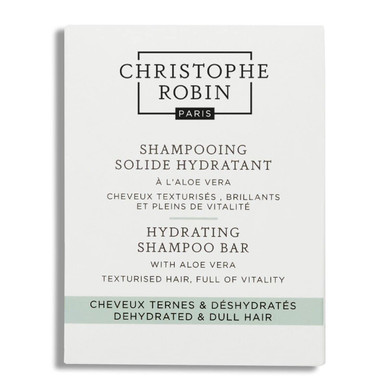 Christophe Robin Hydrating Shampoo Bar With Aloe Vera - Multipurpose - Cleansing And Hydrating