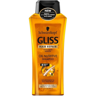 Gliss Shampoo Oil Nutritive 13.6 Ounce (400Ml) (2 Pack)