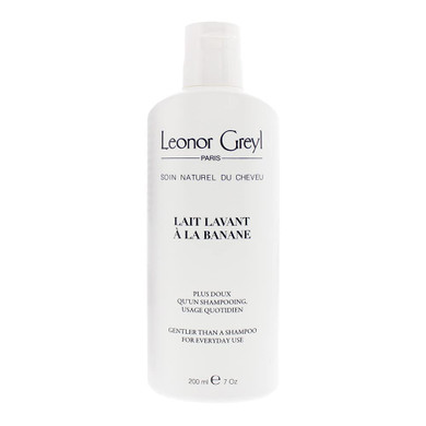 Leonor Greyl Paris - Lait Lavant A La Banane - Gentle Shampoo For Daily Use - Natural Purifying Hair Care Shampoo For All Hair Types (6.7 Oz)