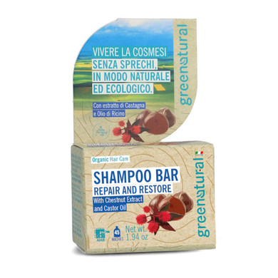 Repair & Restore Shampoo Bar  With Chestnut Extract And Castor Oil