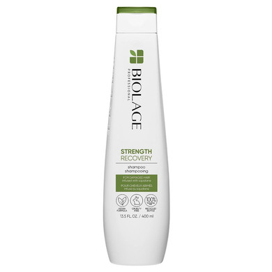 Biolage Strength Recovery Shampoo | Repairs Damaged Hair & Reduces Breakage | For All Dry & Sensitized Hair | Vegan | Cruelty-Free | Strengthening Shampoo | Infused With Vegan Squalane13.5 Fl Oz (Pack Of 1)
