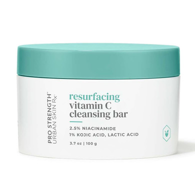 Pro Strength Resurfacing Usrxã¢Â® Vitamin C Cleansing Bar, Multi-Tasking Cleanser For Dull Skin, Cleanses, Resurfaces And Brightens Complexion, Formulated With Niacinamide And Lactic Acid, 3.7 Oz