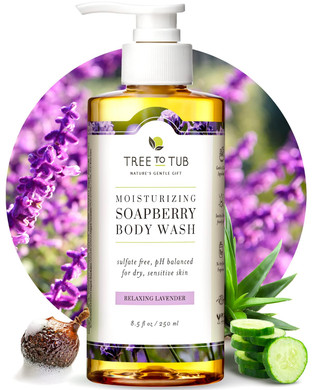 Tree To Tub Lavender Body Wash For Sensitive Skin