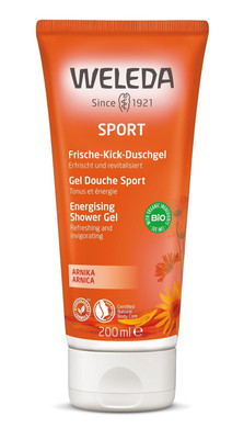 Weleda Sport Arnica Shower Gel, 6.8 Fluid Ounce, Plant Rich Cleanser With Arnica, Rosemary And Lavender