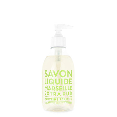 Compagnie De Provence Savon De Marseille Extra Pure Liquid Soap - Fresh Verbena - 10 Fl Oz Plastic Pump Bottle