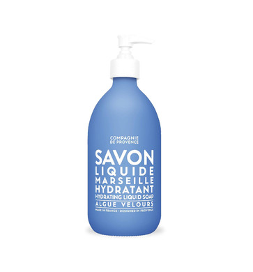 Compagnie De Provence Savon De Marseille Extra Pure Liquid Soap - Velvet Seaweed - 16.7 Fl Oz Glass Pump Bottle16.7 Fl Oz (Pack Of 1)