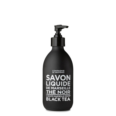 Compagnie De Provence Savon De Marseille Liquid Soap - Black Tea - 10 Fl Oz Glass Pump Bottle10 Fl Oz (Pack Of 1)