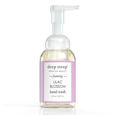 Deep Steep Foaming Hand Wash 8Oz (Lilac Blossom)