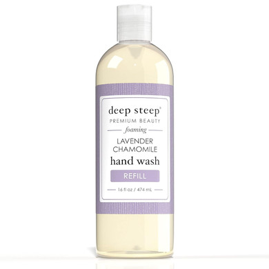 Deep Steep Foaming Hand Wash Refill, Lavender Chamomile, 16 Ounce