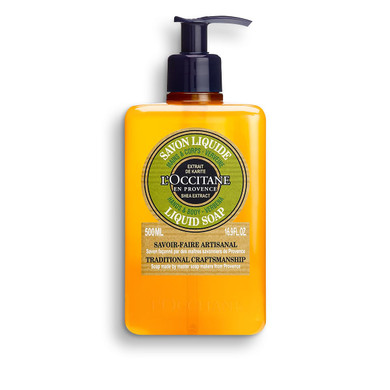 L'Occitane Shea Hands &-Body Verbena Liquid Soap 16.9 Oz: Cleanse, Refreshing Lemony Scent, Infused With Shea Extract To Soften, Artisinal Soap16.9 Fl Oz (Pack Of 1)