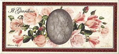 Saponificio Artigianale Fiorentino Il Giardino Ivory Rose Soap Set 3 X 4.40 Oz. From Italy