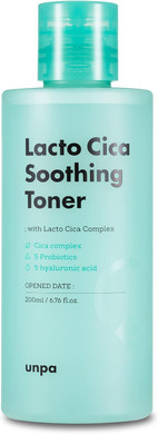 Lacto Cica Soothing Toner For Sensitive Skin 6.76 Fl Oz | Ph Balancing Hydrating Toner For Face