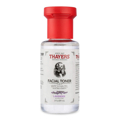 Thayers Trial Size Alcoholfree Witch Hazel Facial Toner With Aloe Vera Formula, Lavender, 3 Fl Oz