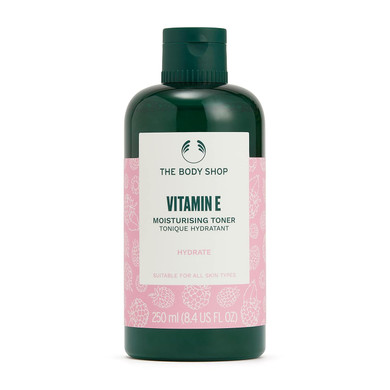 The Body Shop Vitamin E Moisturizing Toner - Hydration For All Skin Types - Vegan - 8.4 Fl Oz