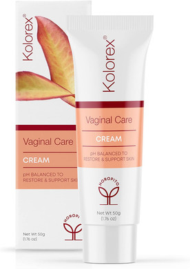 Kolorex® Vaginal CareCream, Natural Herbs soothes Intimate Areas, Replenish Sensitive Skin