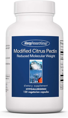 Allergy Research Group Modified Citrus Pectis Dietary Supplement - Cleansing, Low Molecular Weight, Hypoallergenic, Vegetarian Capsules, Gluten Free - 120 Count