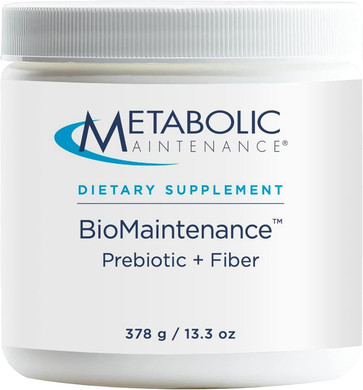 Metabolic Maintenance Biomaintenance Prebiotic + Fiber Powder - Supports Gut Health & Immune Function - Pure, Easy Add-In With No Sweeteners Or Fillers (378G / 60 Servings)