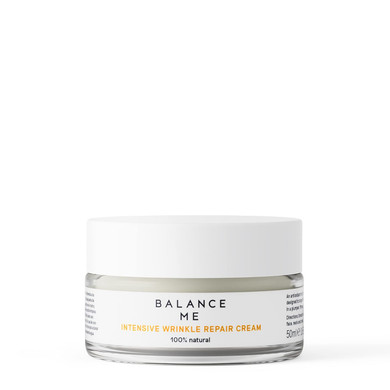 Balance Me Intensive Wrinkle Repair Cream, Intensely Hydrates & Moisturises, Anti-Ageing & Firming Face Moisturiser For All Skin Types, 100% Natural, Vegan & Cruelty Free, Mad In Uk, 1.7 Fl Oz