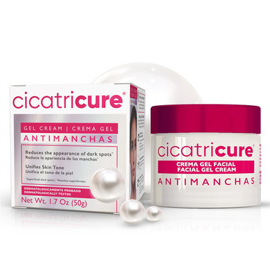 Cicatricure Face Moisturizer, Antimanchas Brightening Moisturizing Gel Cream, Reduces Dark Spots, Patches And Boosts Skin Glow + Natural Radiance, 1.7 Ounces