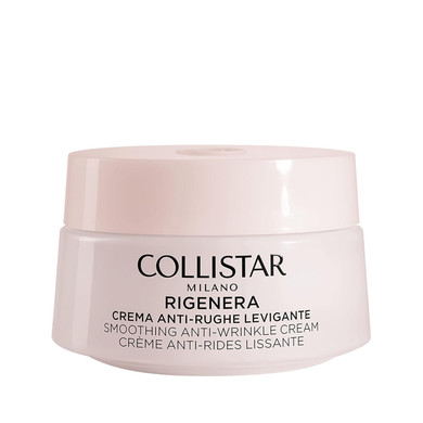 Collistar Rigenera Smoothing Anti Wrinkle Cream Face And Neck 50 Ml, 1.6 Fl Oz Made In Italy [Italian Import]