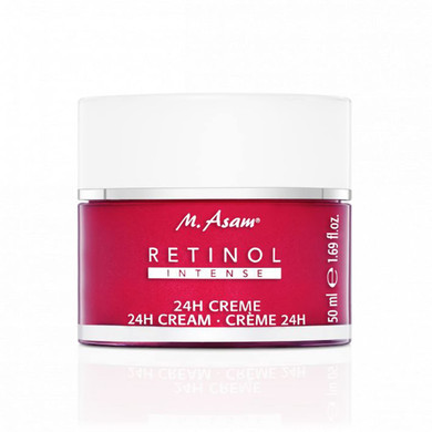 M. Asam Retinol 24H Cream - Face Cream Against Wrinkles, Anti-Aging Face Moisturizer With Retinol, Day Cream & Night Cream Stimulating Collagen Production, Facial Care For All Skin Types, 1.69 Fl Oz