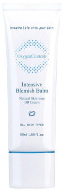Premium Beauty Balm, Oxygenceuticals Intensive Blemish Balm, Conceals Imperfections, Brightening, Moisturizing, Soothing, Bb Cream Korean Skin Care,, For All Skin Types, 50 Ml/1.69 Oz