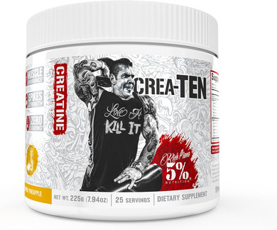 5% Nutrition Createn Creatine Complex + Accelerators | Flavored Creatine Powder For Muscle Gain | Max Power, Strength, Endurance, & Recovery (Mango Pineapple)