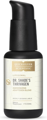 Quicksilver Scientific Thrivagen - Women's Health Supplement with 15 Energy, Hormone Balance & Adrenal Support Botanicals - Adaptogenic Herbs with Shatavari, Rhodiola & Maca Root (1.7oz / 50ml)