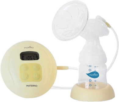 Nuvita 1286 Breast Pump - Electric Breastfeed Pump  Bpa Free Designed In Italy