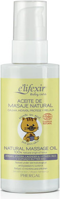 E'lifexir Baby Care | Natural Massage Oil | | Moisturises and Protects Delicate Skin | 100% Natural Ingredients | 125ml