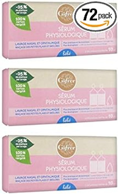 Gifrer Physiological Nasal And Ophthalmic Cleansing Serum  Pack Of 3 Boxes Of 24 X 10 Ml