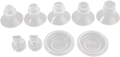 Flange Inserts For S12 Pro/S9Pro/S12 Tsrete/Spectra Wearable Breast Pump Flange Insert 13/15/17/19/21Mm Silicone Nipple Shield