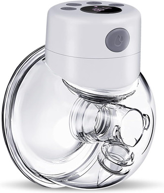 Breast Pump Electrical, Star Of Baby Wearable Breast Pump, Low Noise & Painless Electric Breast Pump Automatic With 2 Modes & 9 Levels, Free Breast Milk Storage Bags (10 Packs), Adjustable For