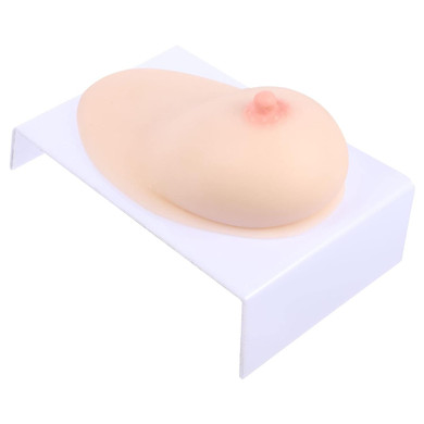 Iplusmile Silicone Women Breast Model Lactagogue Professional Training Breast Model With Base
Color: As Shown