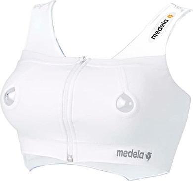 Medela Women'S Easy Expression Bustier - For Comfortable, Hands-Free Breast Pumping, Compatible With All Medela Breast Pumps