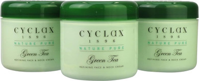Cyclax Nature Pure Green Tea Face & Neck Cream 300Ml (Pack Of 3)